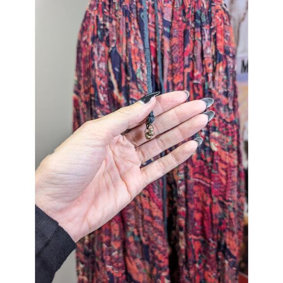 Boho Printed Skirt - Picture 5 of 7